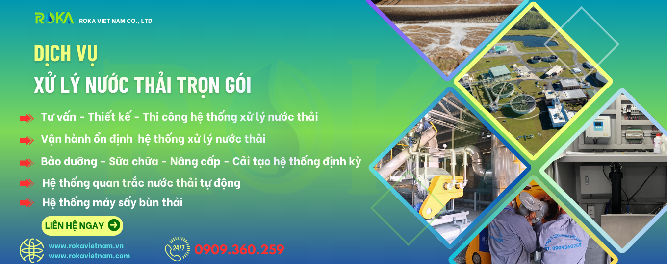 Dịch vụ xử lý nước thải trọn gói