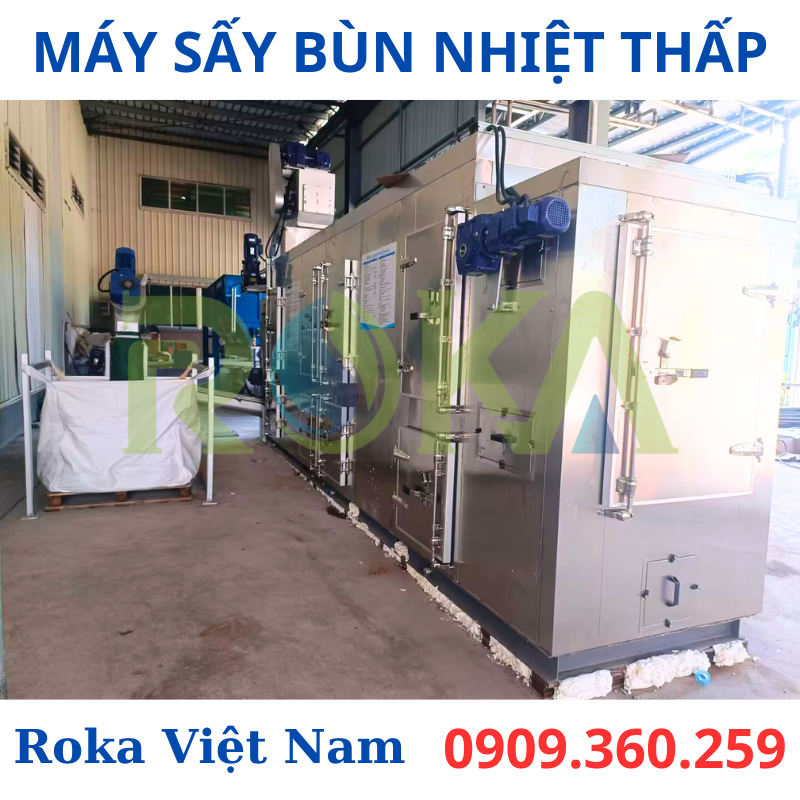 Máy sấn bùn nhiệt thấp